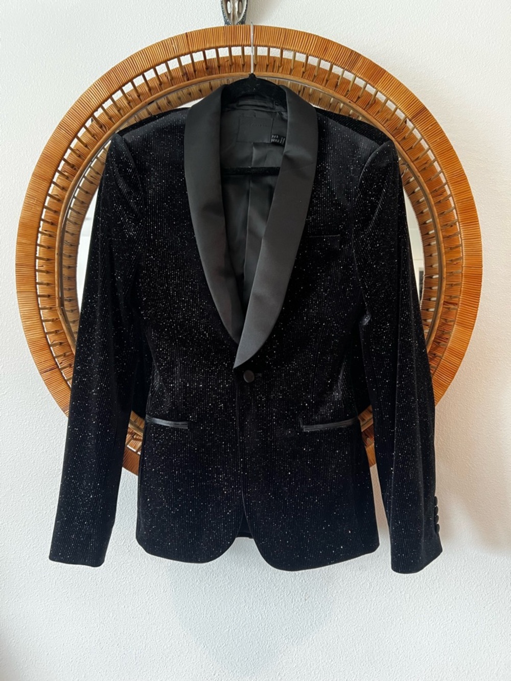 ASOS Black Velvet Blazer